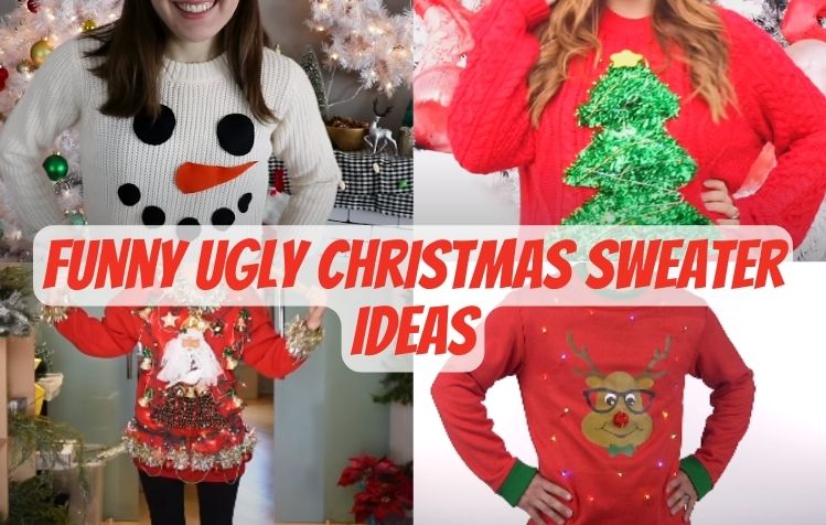 23 DIY Ugly Christmas Sweaters - C.R.A.F.T.