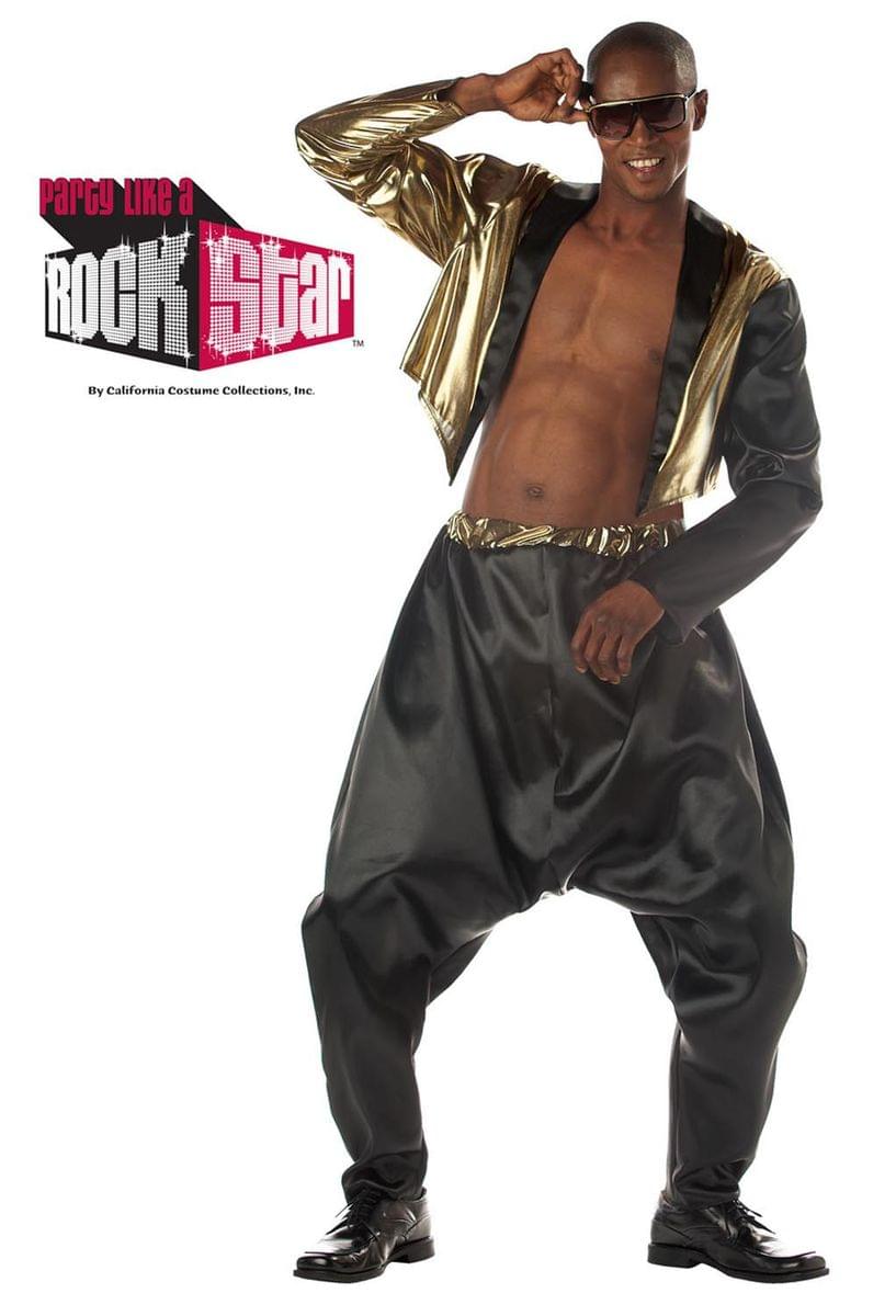 Old School Hammer Rapper Costume Adult