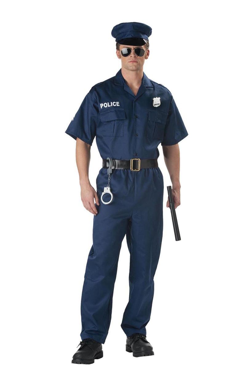 Classic Police Office Uniform Costume Adult