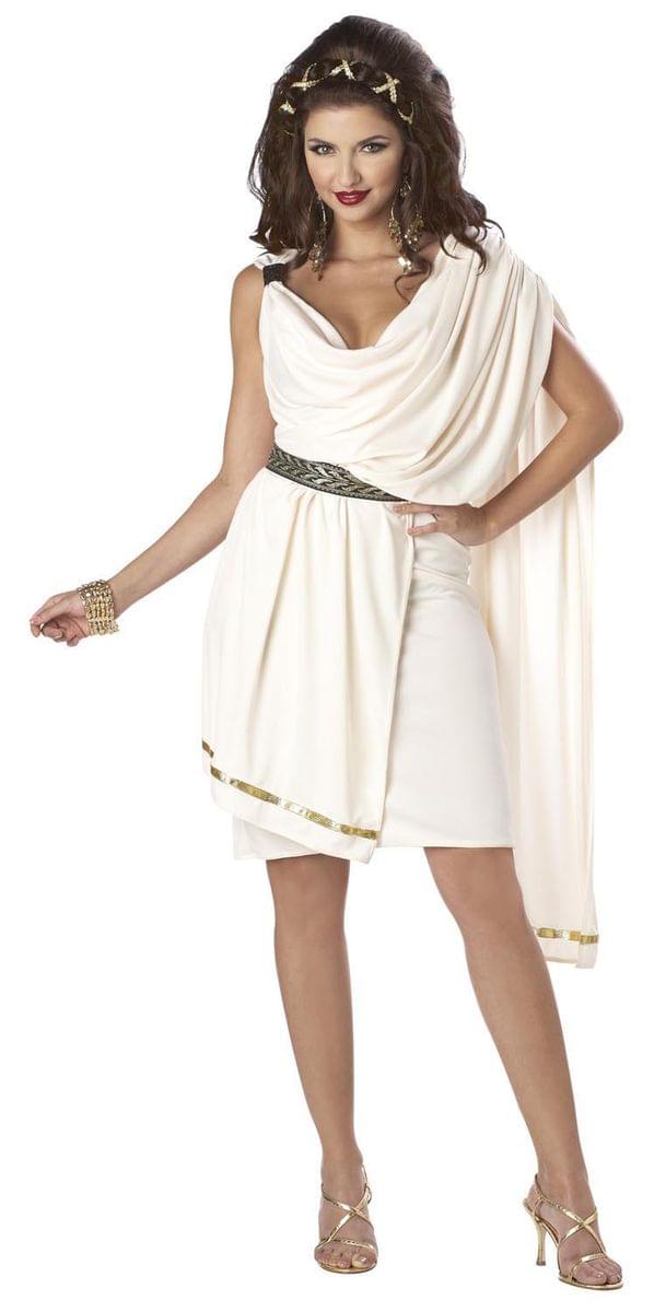 Sexy Deluxe Classic Greek Goddess Toga Costume Adult