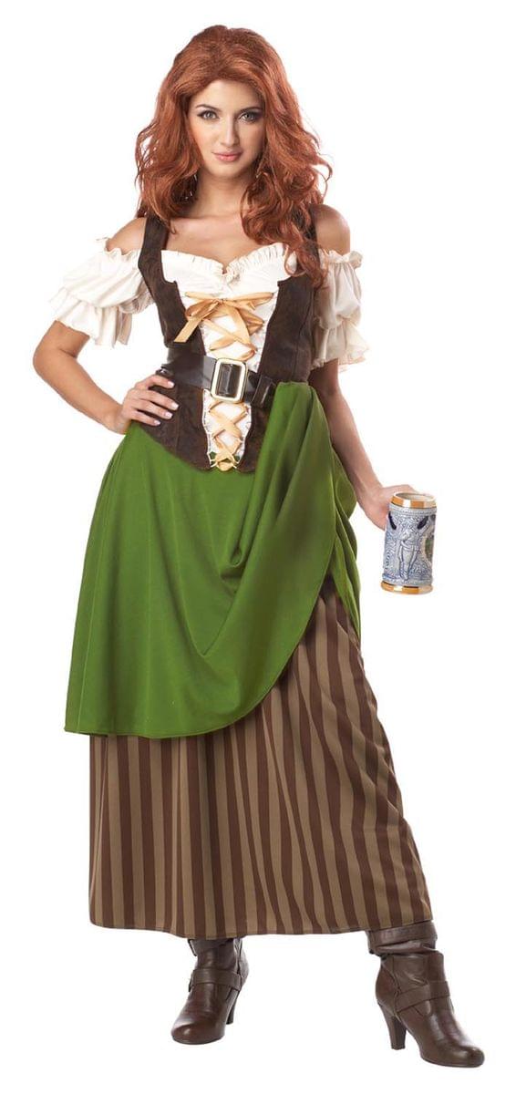 Tavern Maiden Dress Costume Adult
