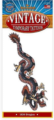Costume Tattoo: Vintage Dragon