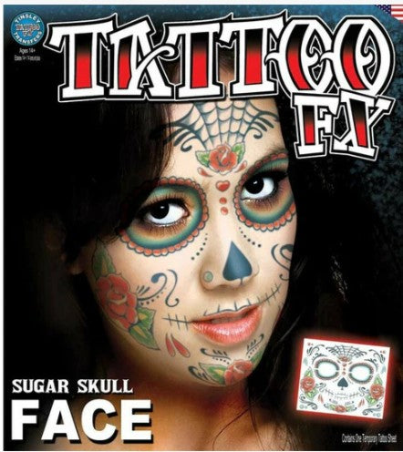 Costume Tattoo: Sugar Skull