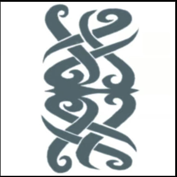 Costume Tattoo: Tribal Borneo