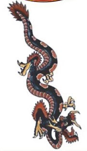 Costume Tattoo: Vintage Dragon