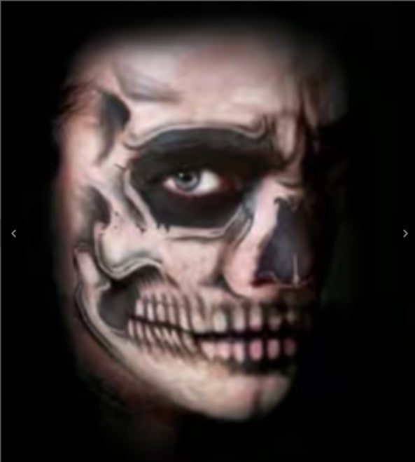 Costume Tattoo: Death B4 Dishonor Skull