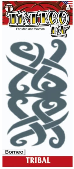 Costume Tattoo: Tribal Borneo