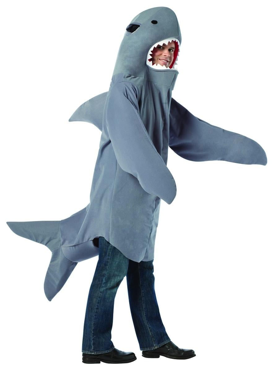 Gray Shark Costume Adult