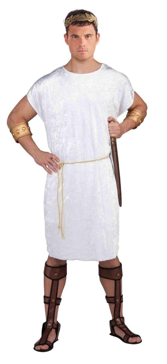 greek god gear Adult Male White Greek God Costume Tunic