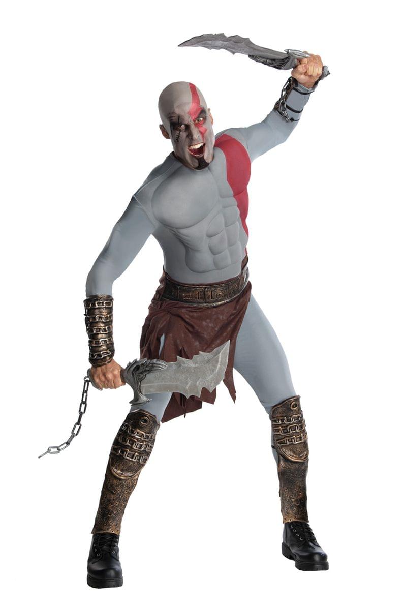 God Of War Kratos Musclechest Costume Adult
