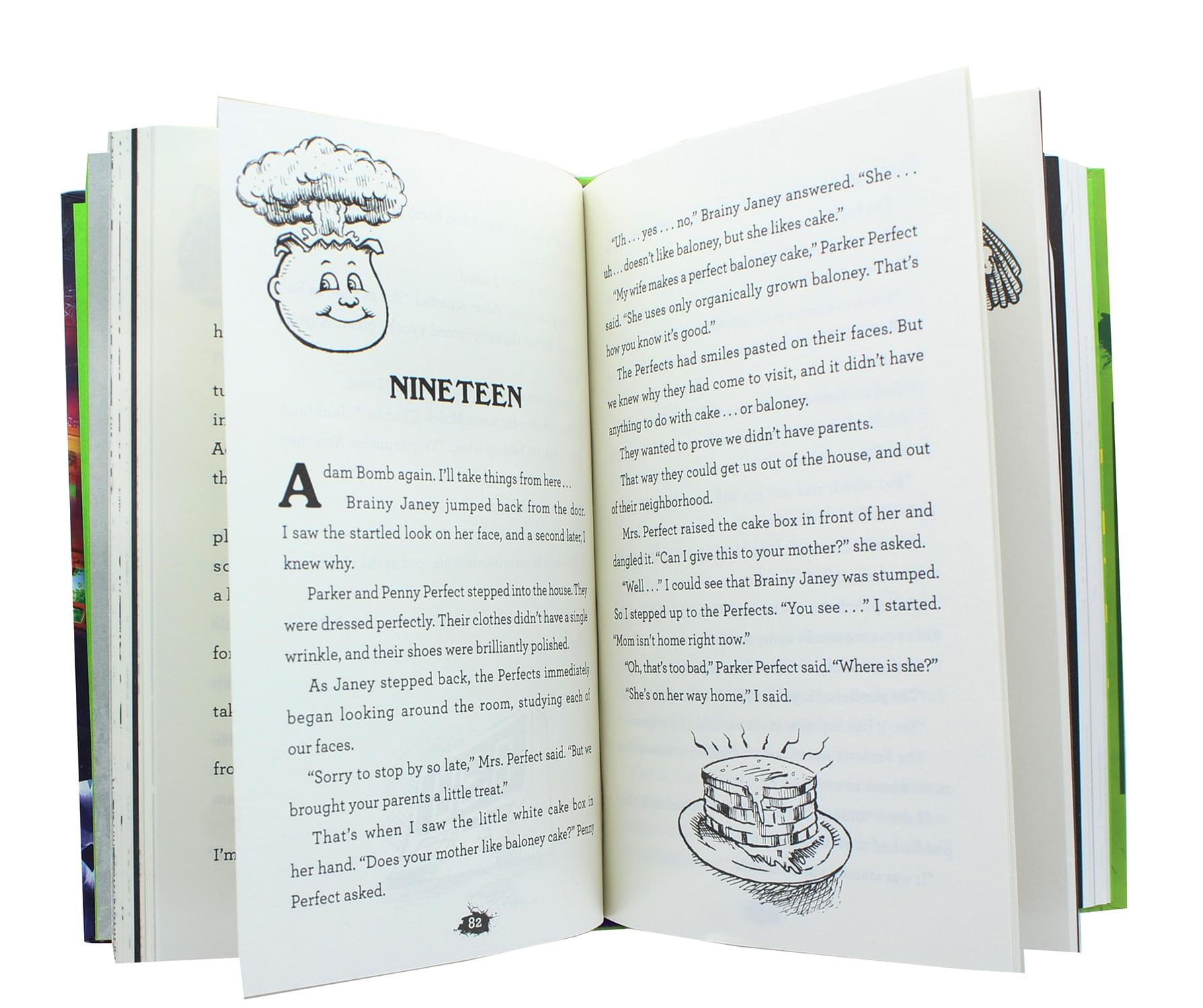 Garbage Pail Kids Welcome To Smellville Hardcover Book by R.L. Stine