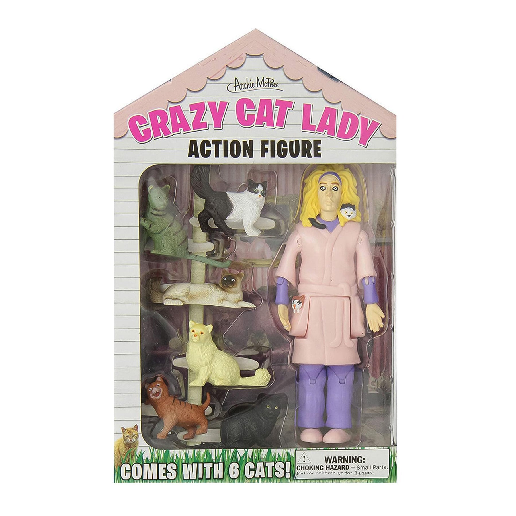 Crazy Cat Lady 6" Vinyl Action Figure