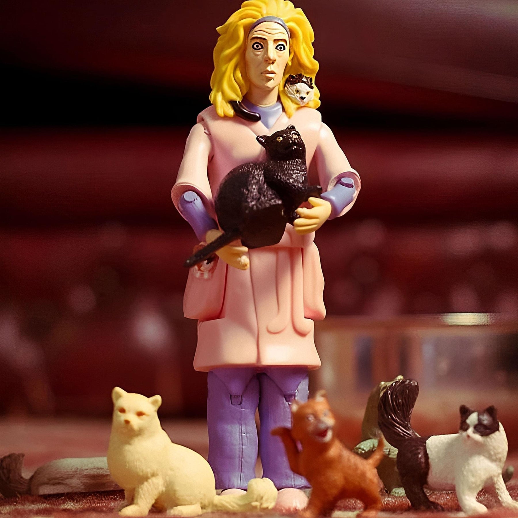 Crazy Cat Lady 6" Vinyl Action Figure