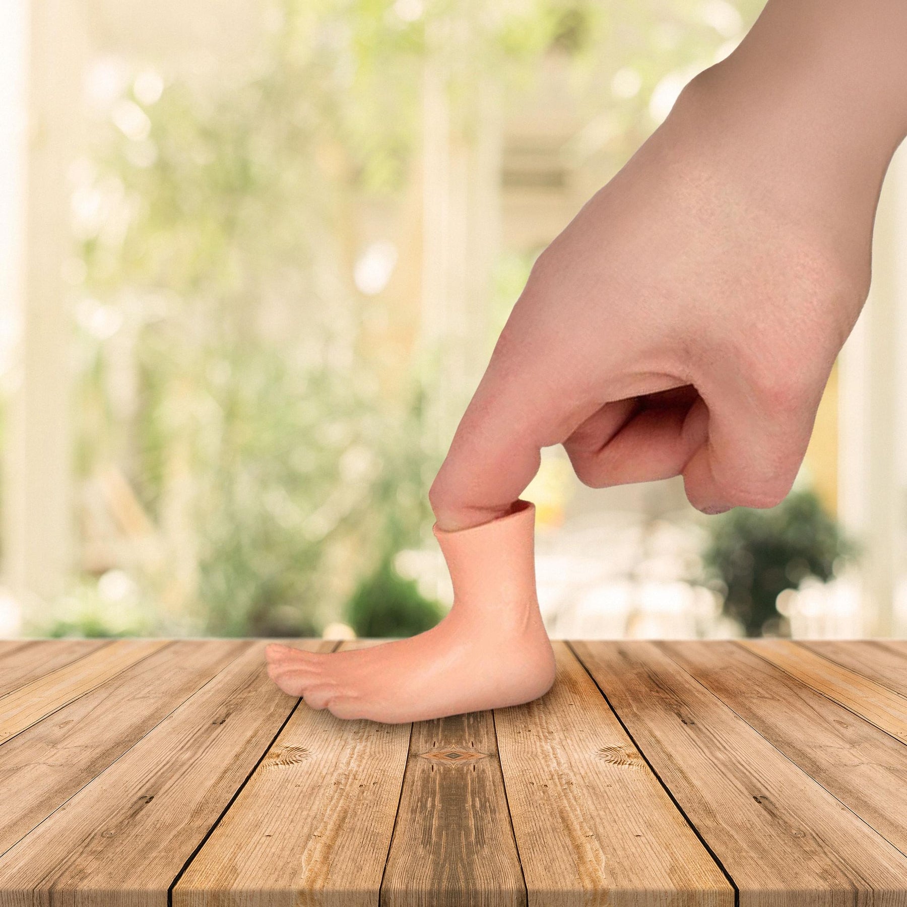 Finger Foot Plastic Finger Puppet