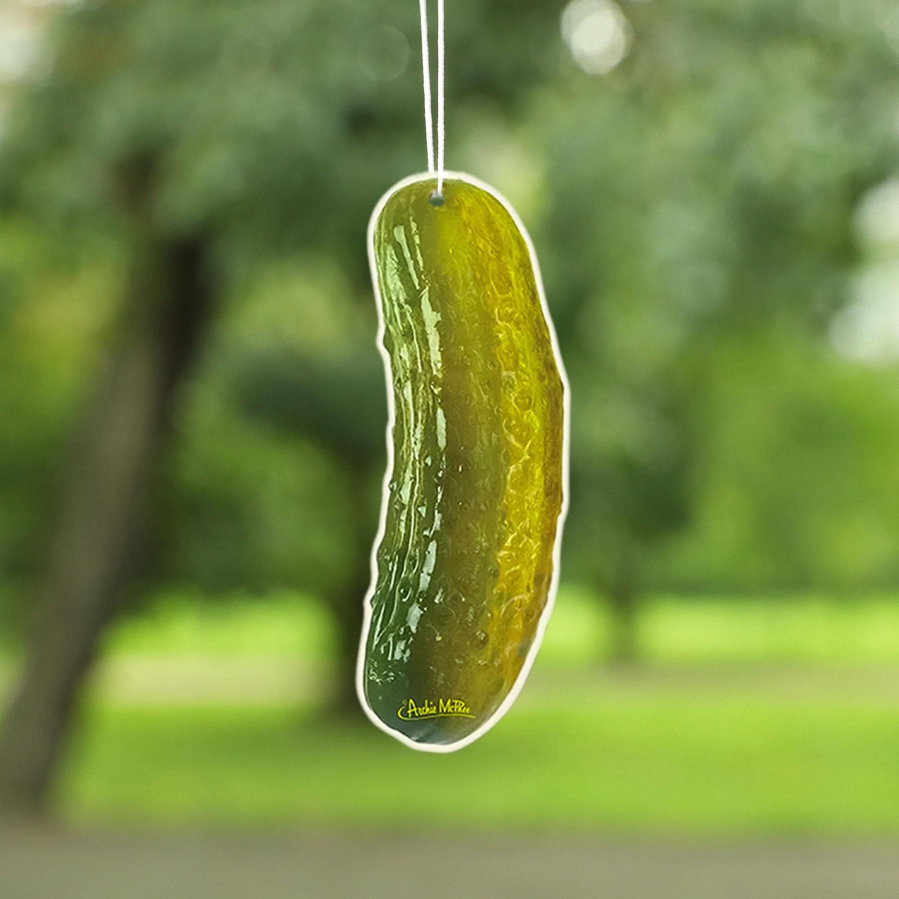Pickle Dill Scented Hanging Air Freshener