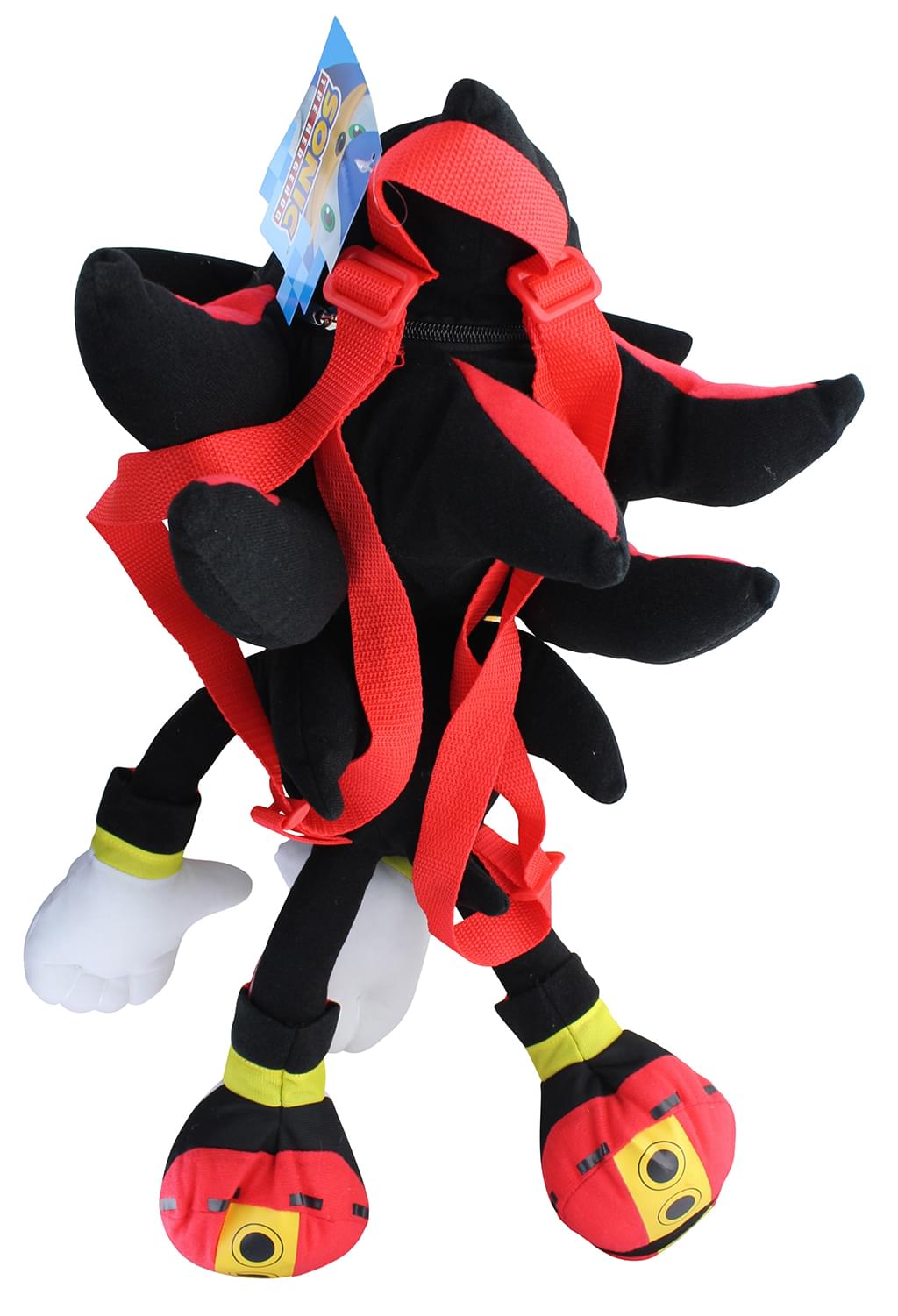 Sonic the Hedgehog Shadow 17 Inch Plush Backpack