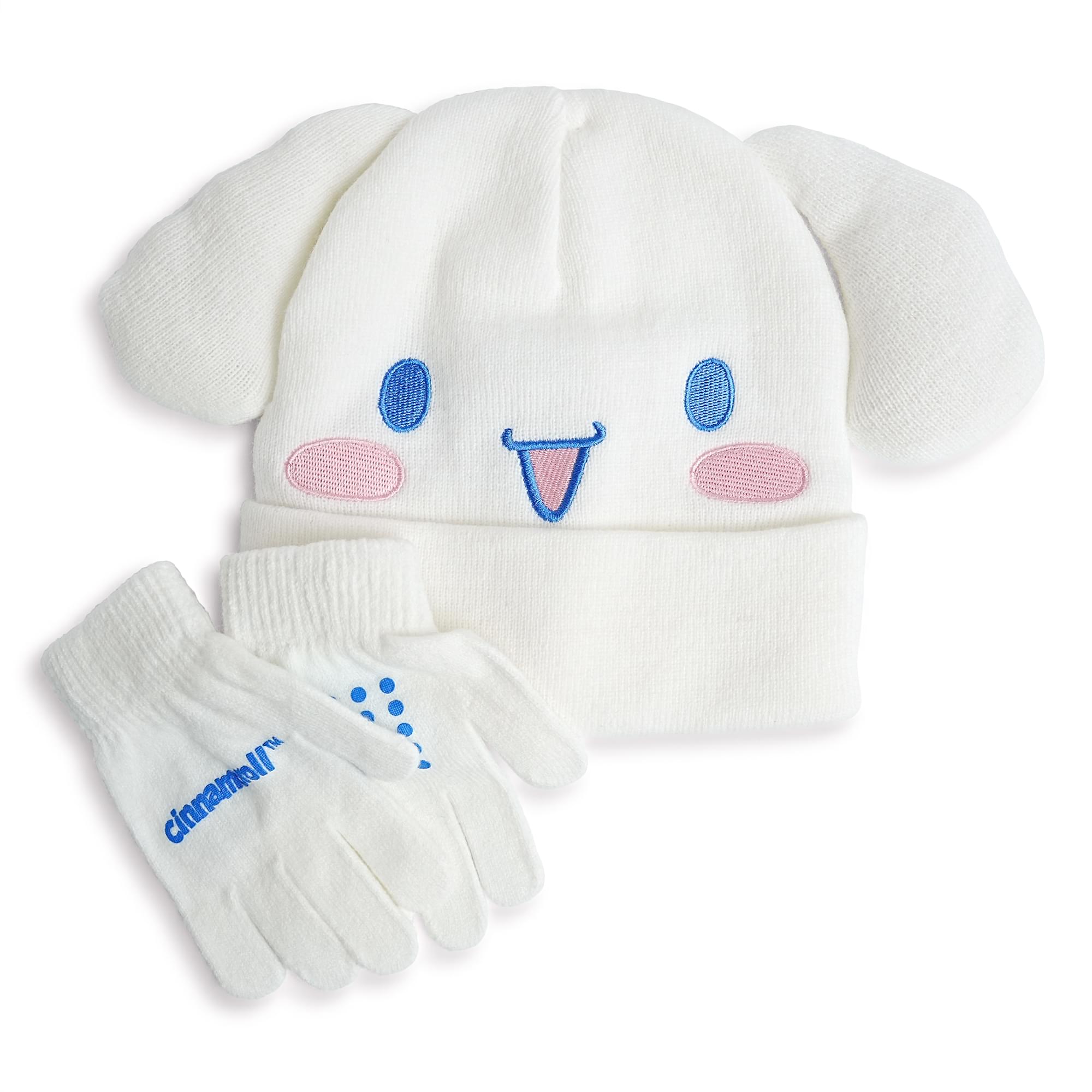 Hello Kitty & Friends Cinnamoroll Beanie & Gloves | Free Shipping