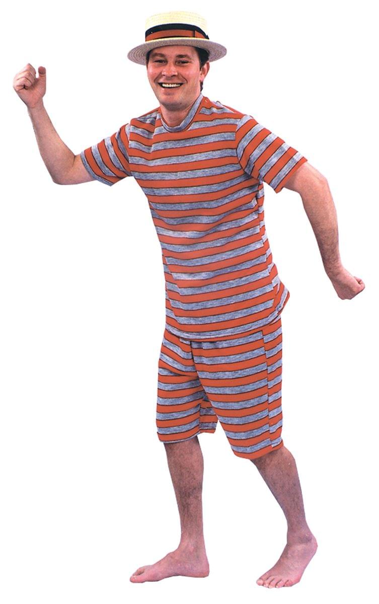 1920's Men's Bathing Suit Costume