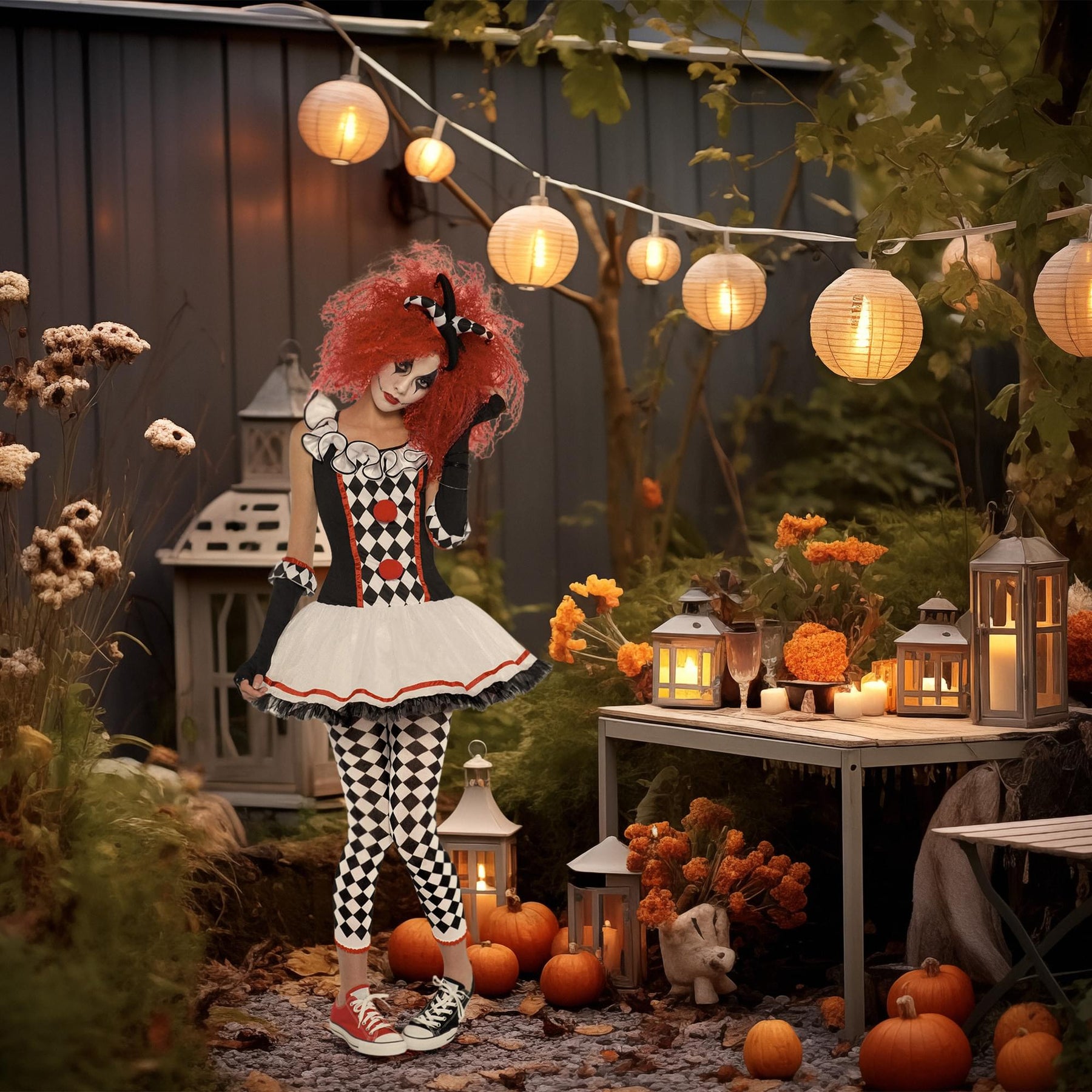 Teen Harlequin Honey Costume