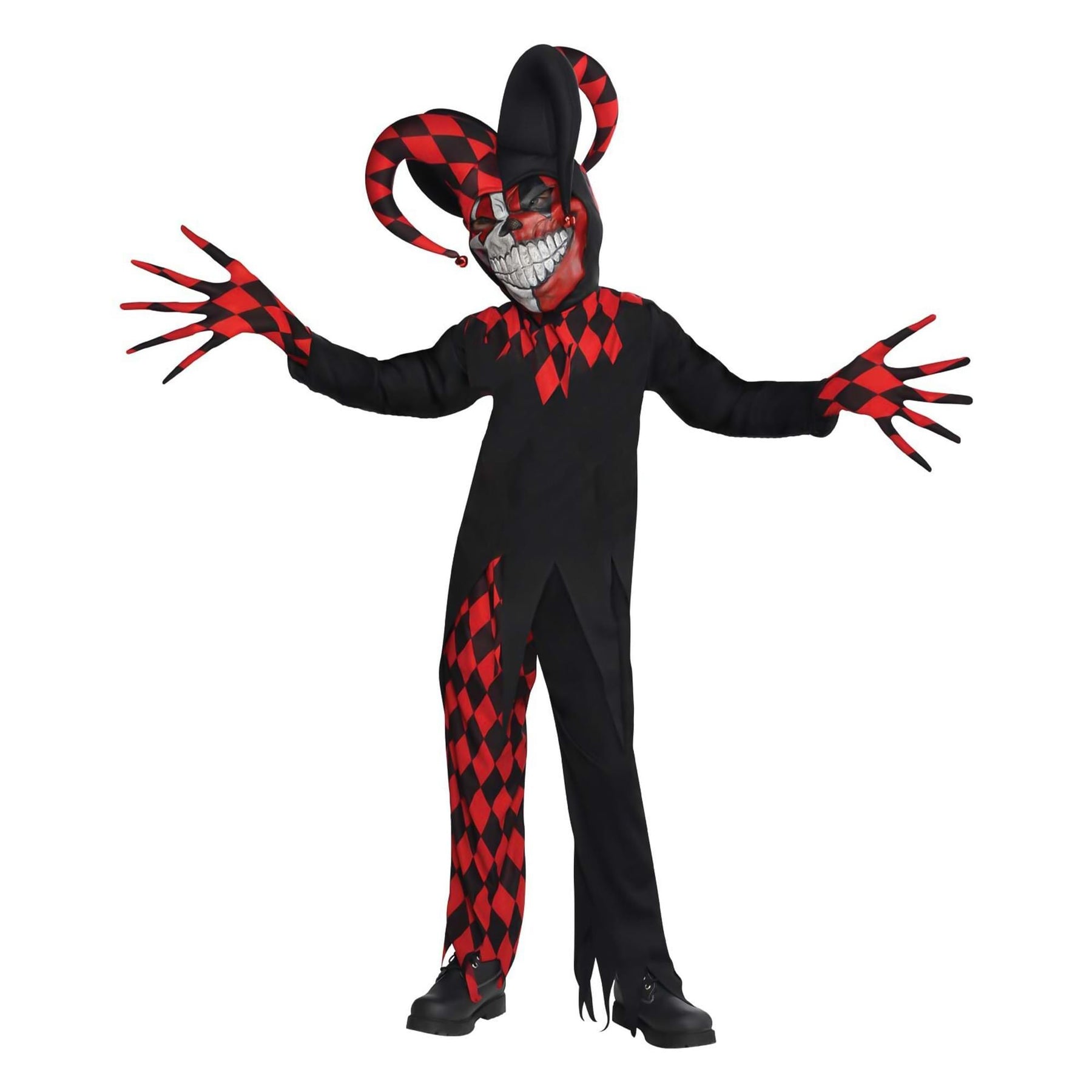 Krazed Jester Teen Costume