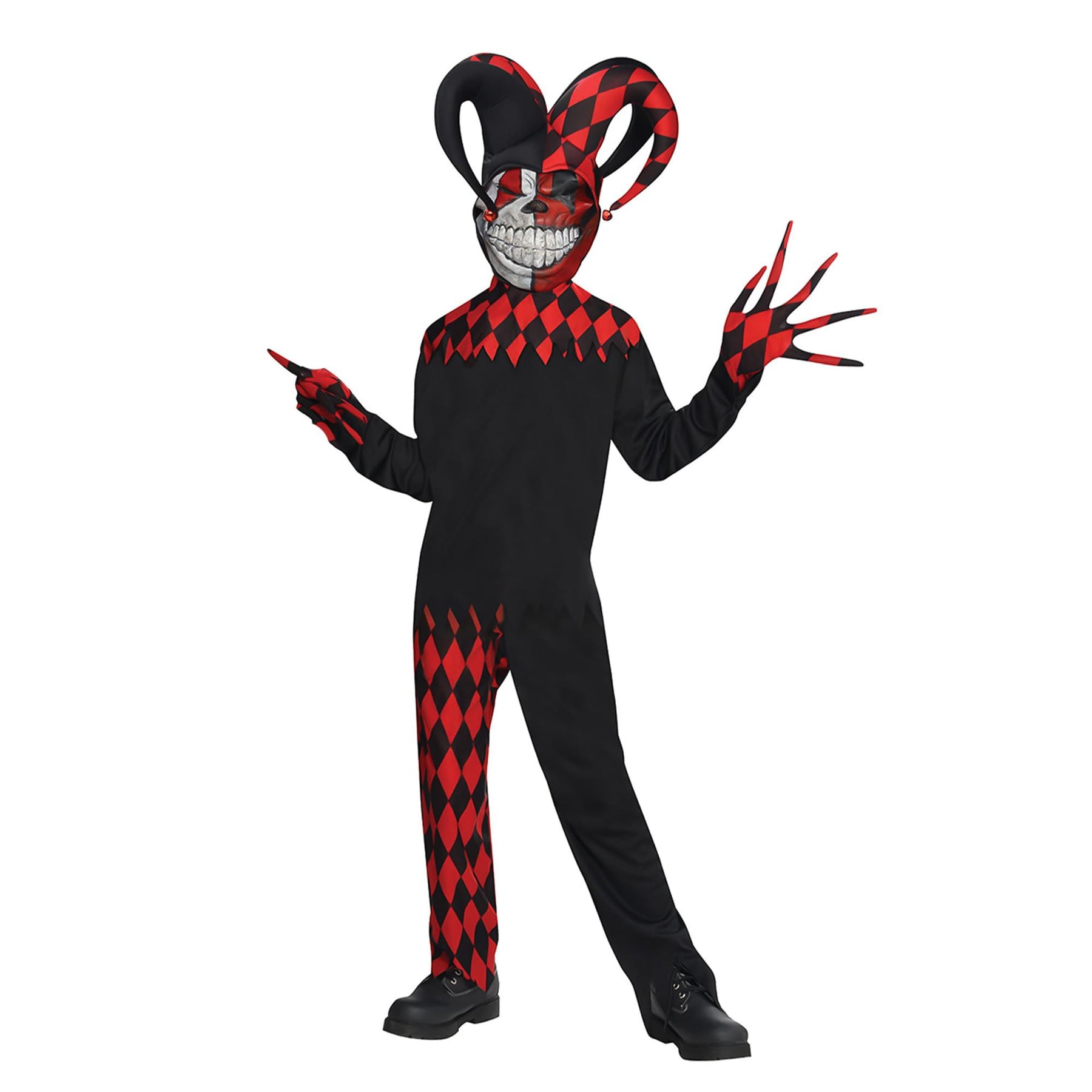 Krazed Jester Teen Costume