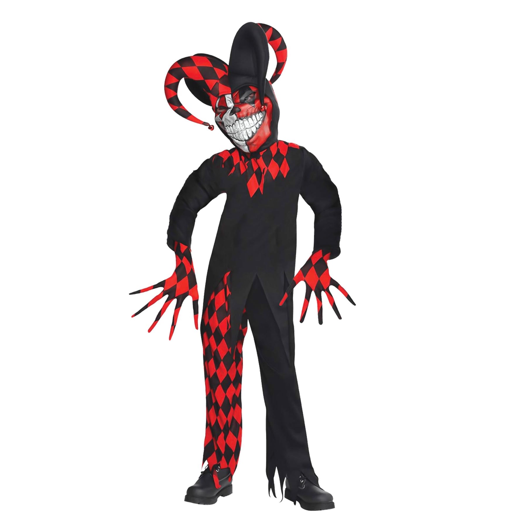 Krazed Jester Teen Costume