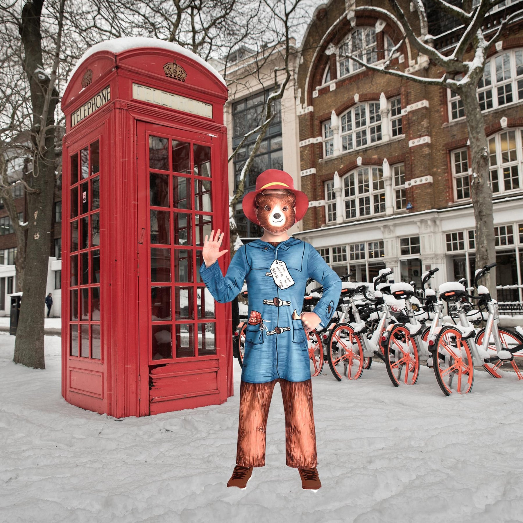 Child Paddington Bear Costume