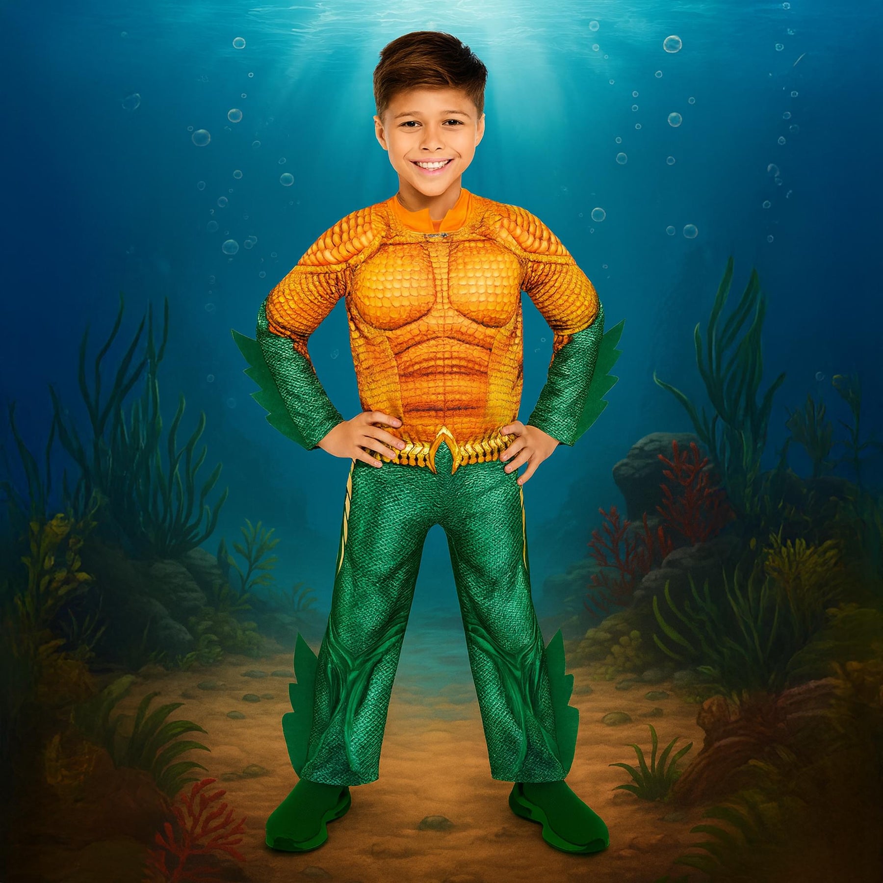 Child Aquaman Movie Costume