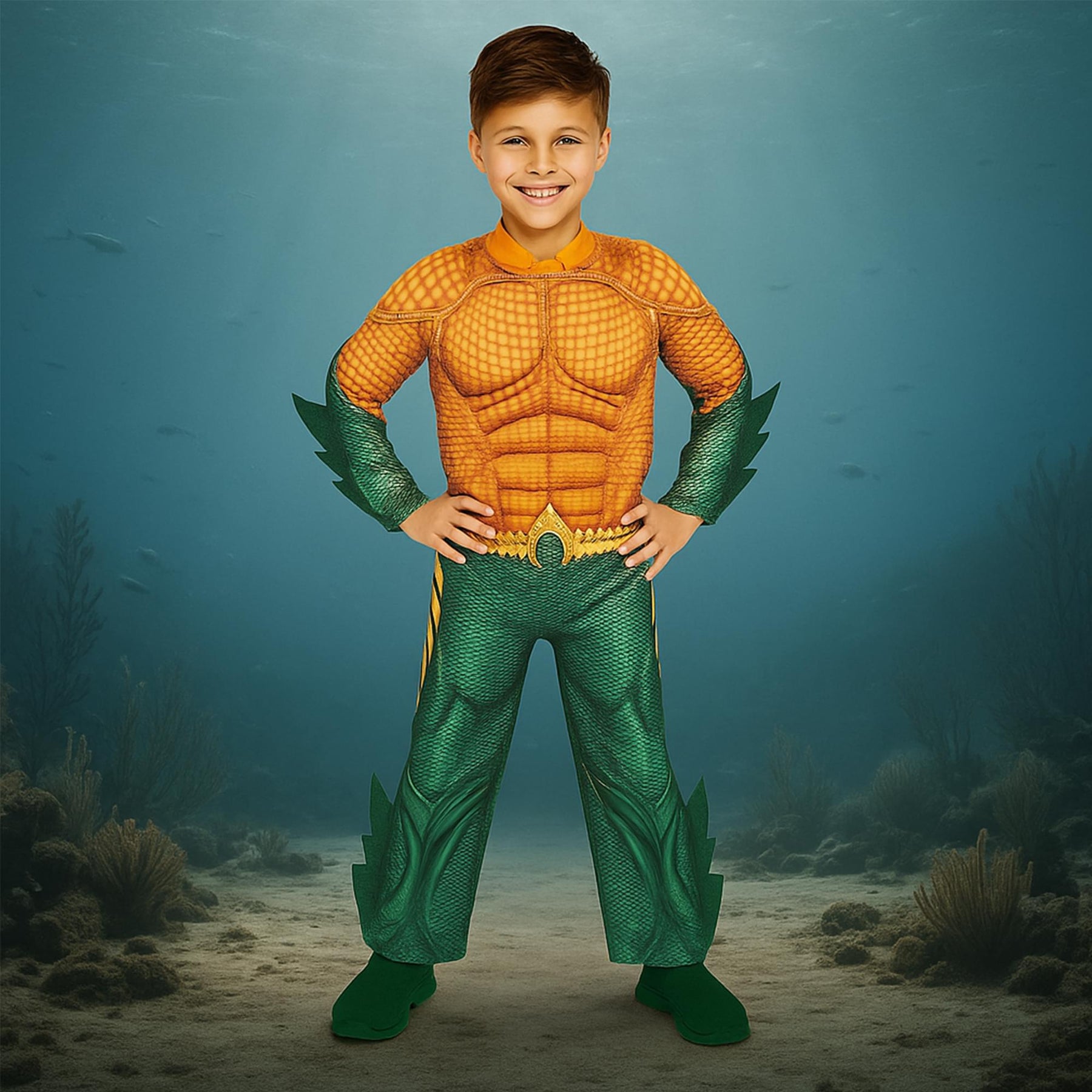 Child Aquaman Movie Costume