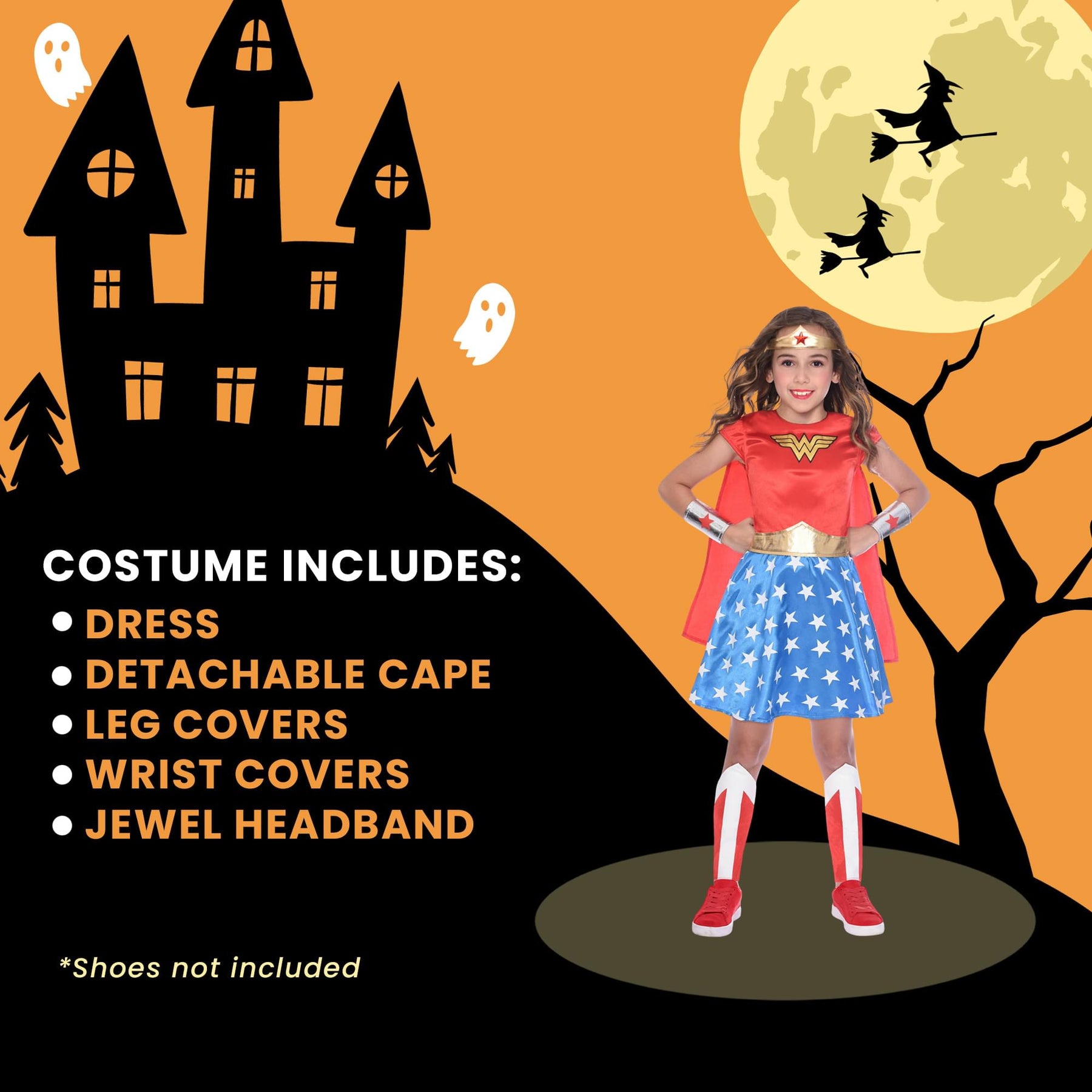 Wonder Woman Child Classic Costume