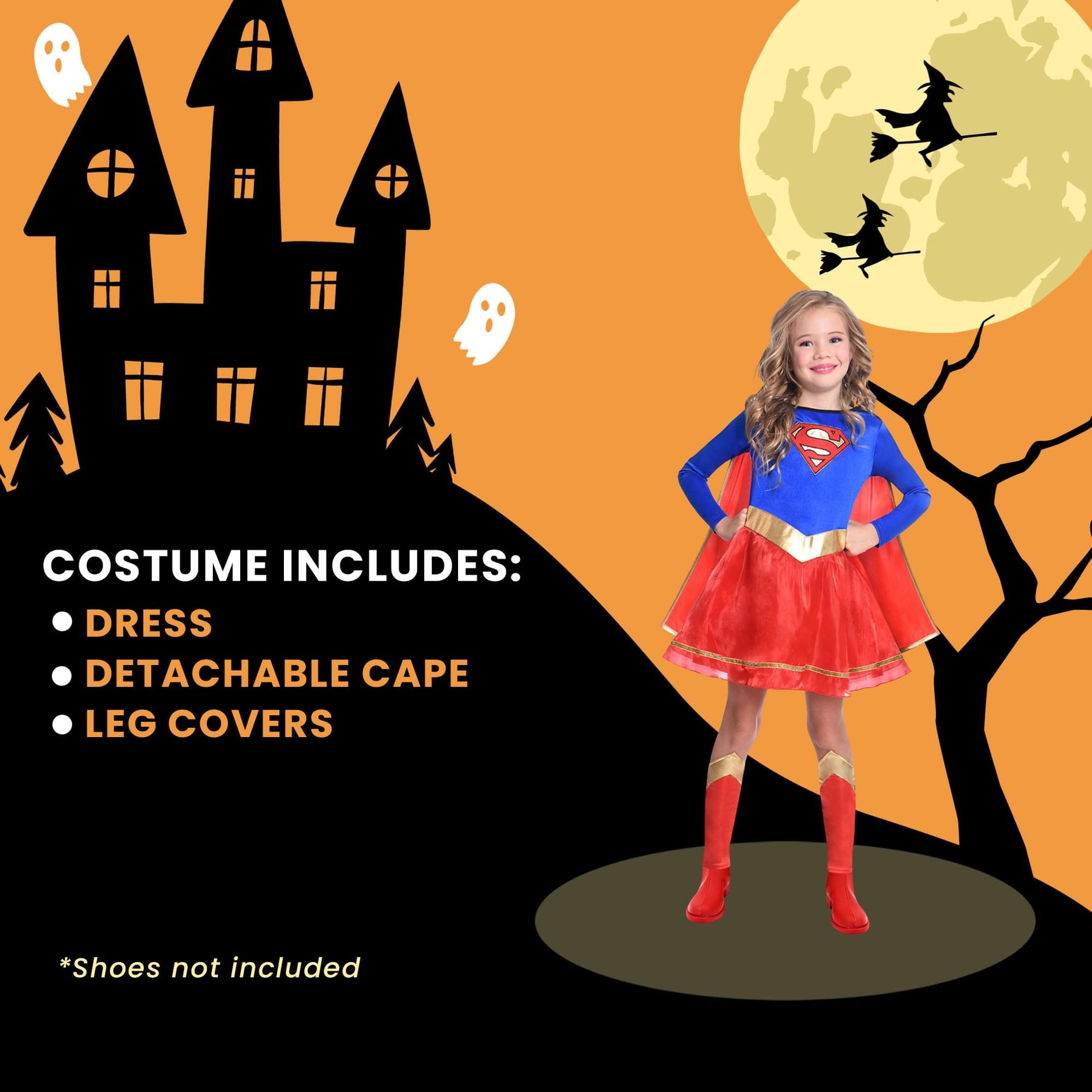 Supergirl Child Classic Costume