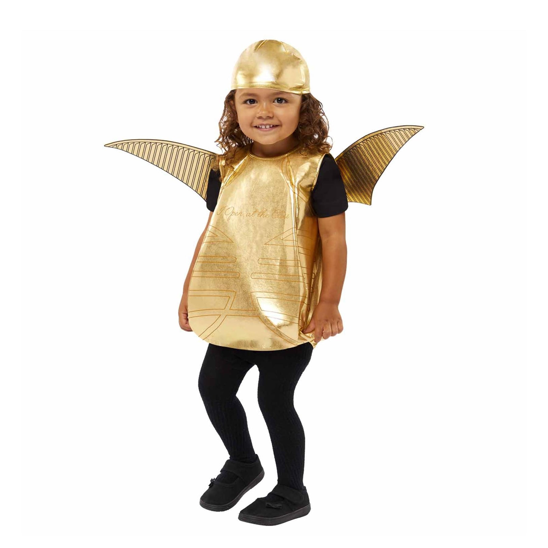 Toddler Golden Snitch Costume