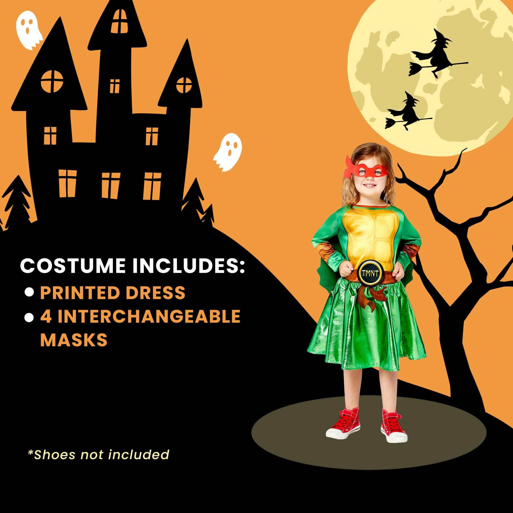 Girls TMNT Costume