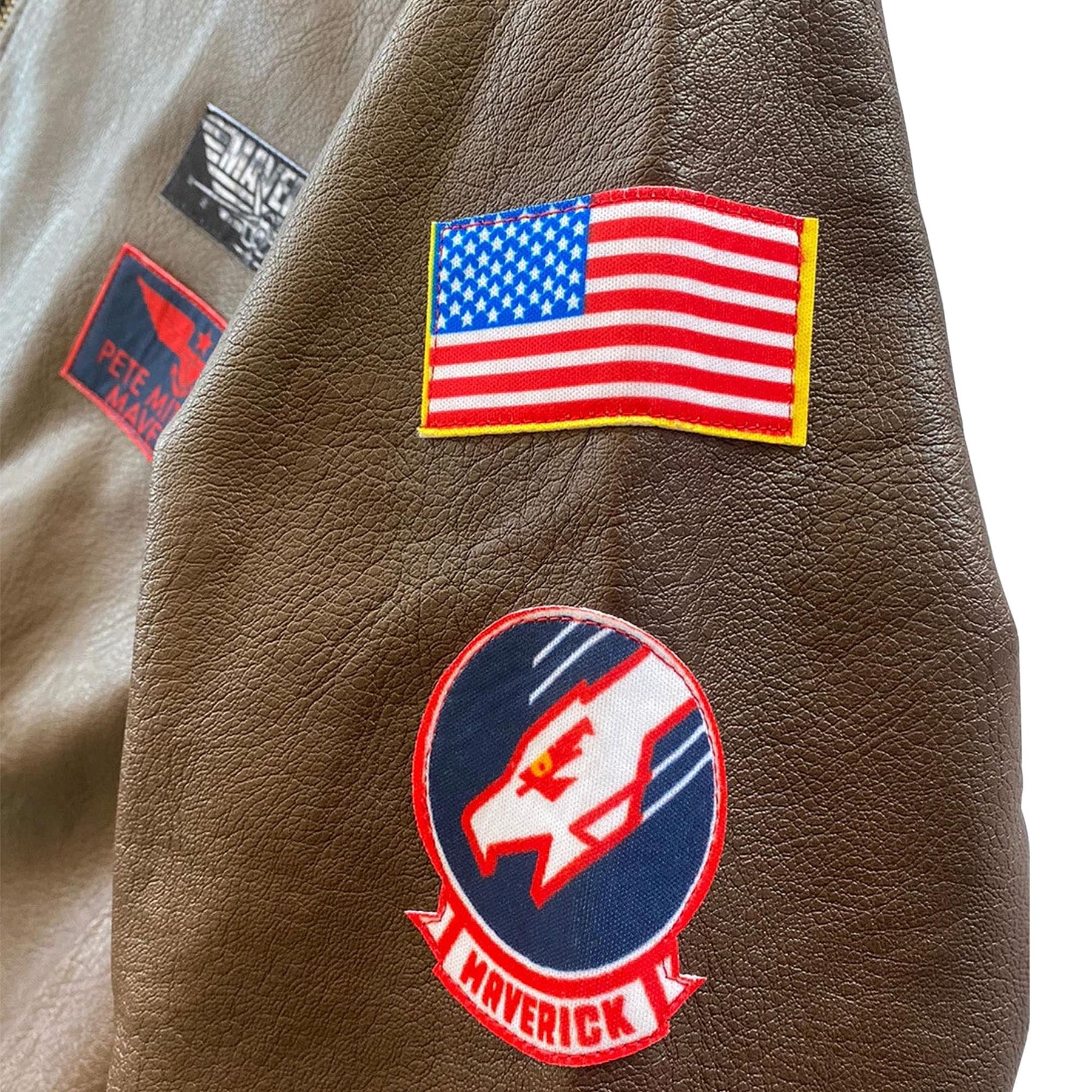 Top Gun: Maverick Bomber Jacket Costume Adult Mens