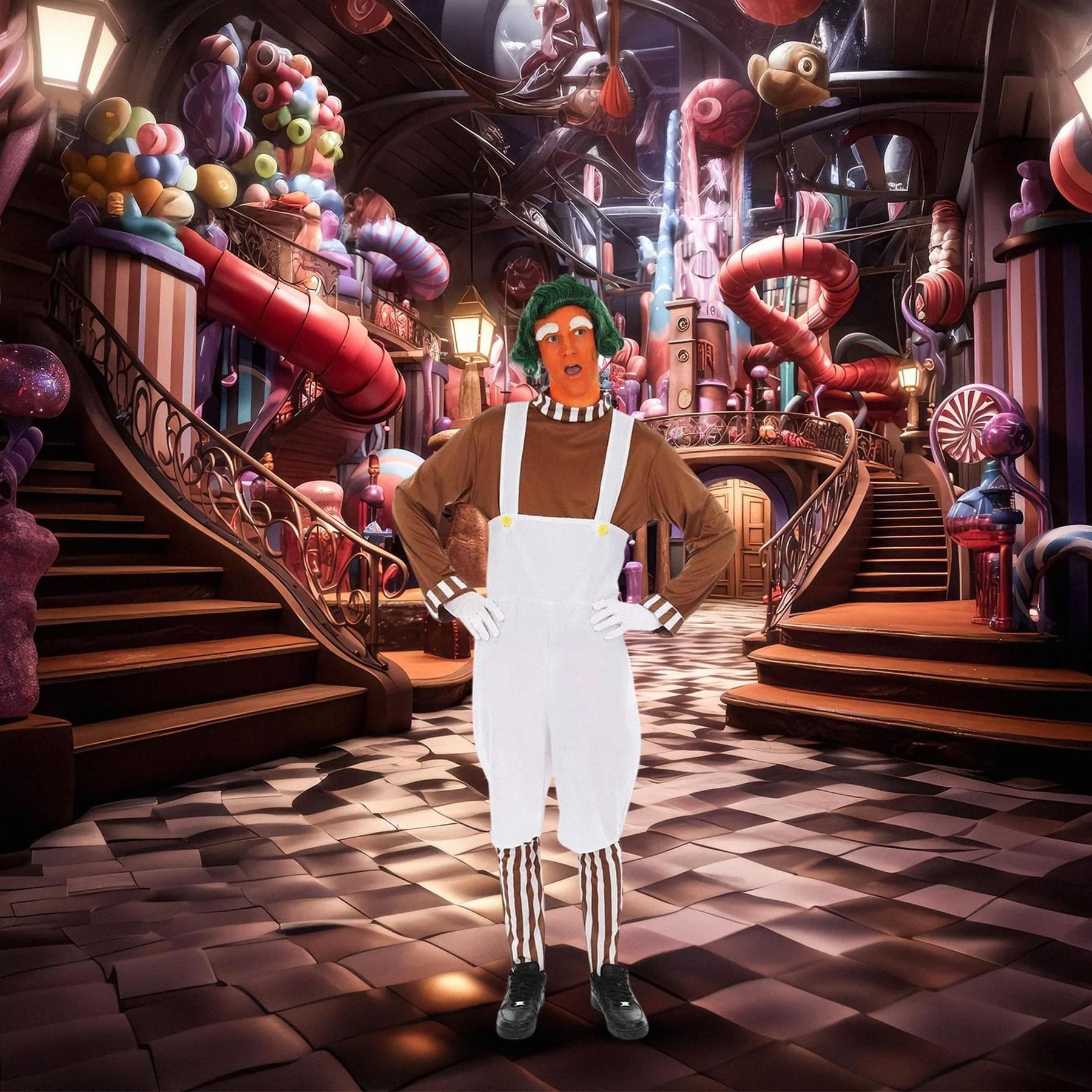Chocolate Worker Men's Adult Costume