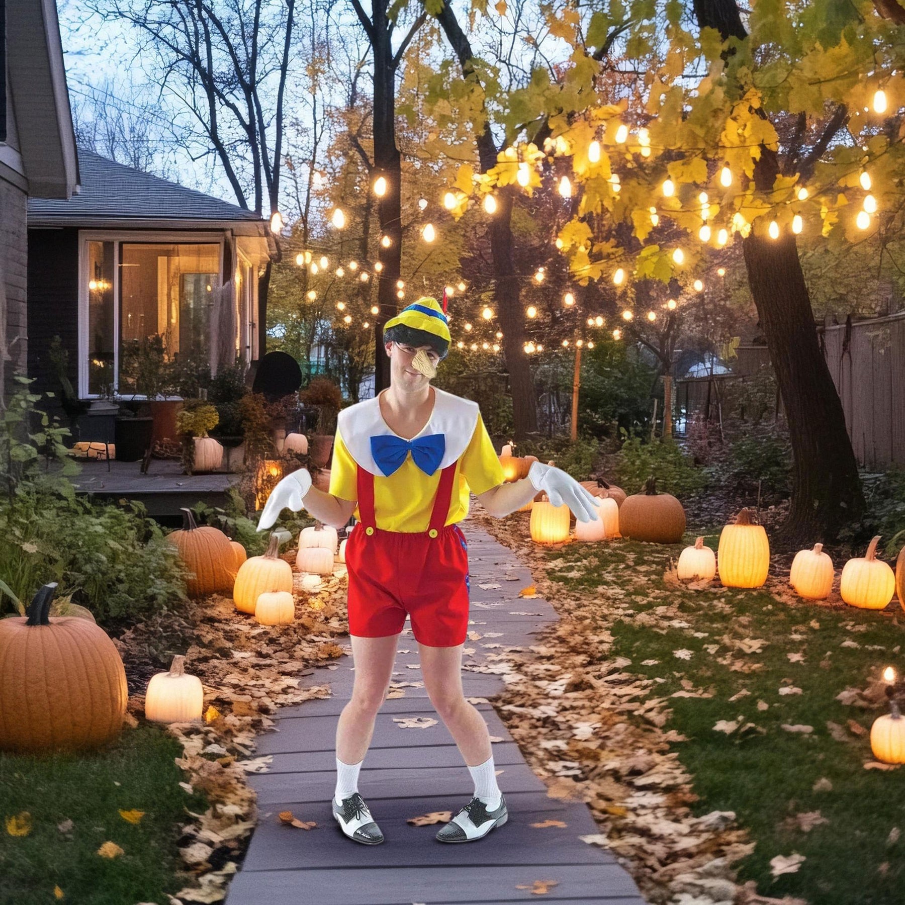 Pinocchio Adult Costume