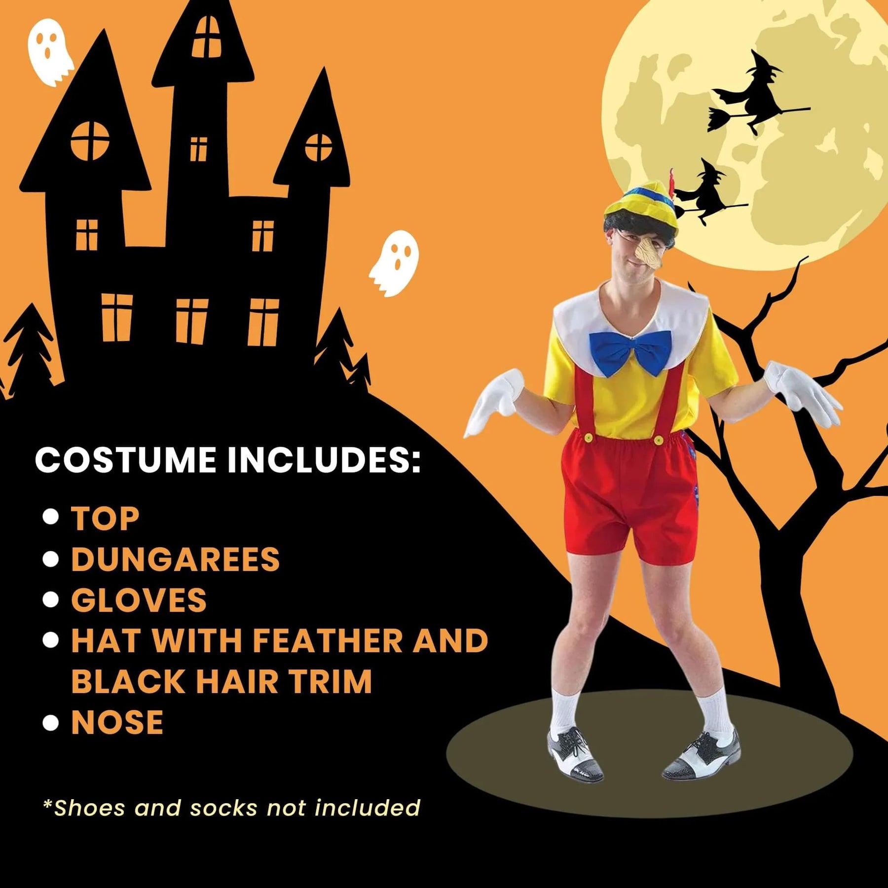 Pinocchio Adult Costume