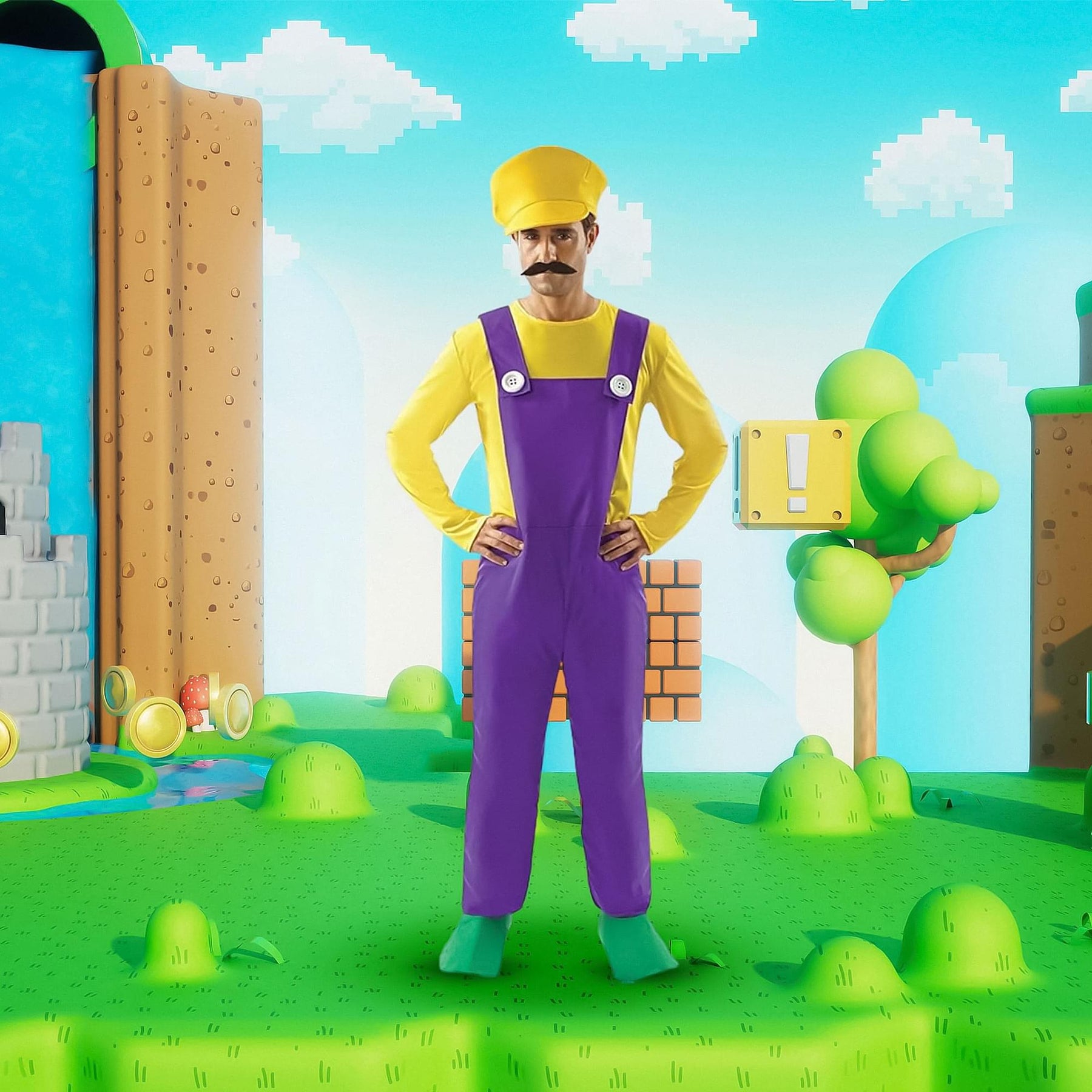 Bad Plumber Men's Costume