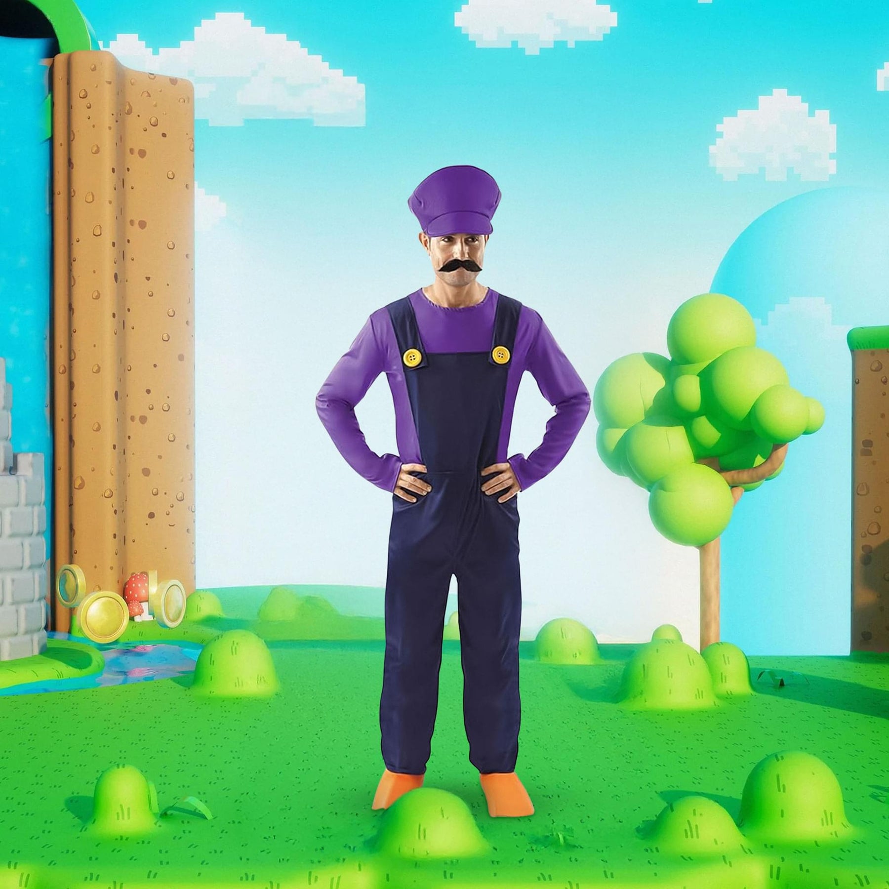 Bad Plumber's Mate Men's Costume