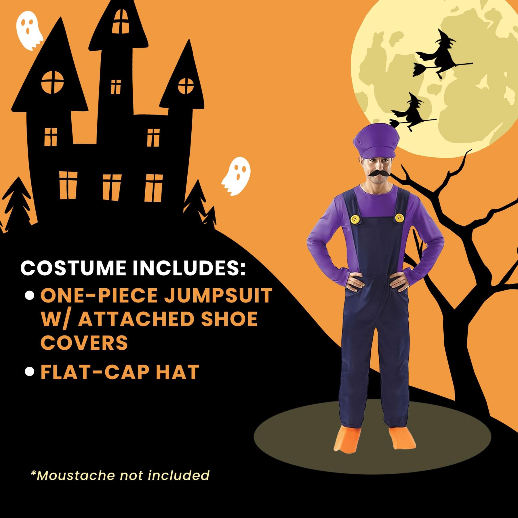 Bad Plumber's Mate Men's Costume
