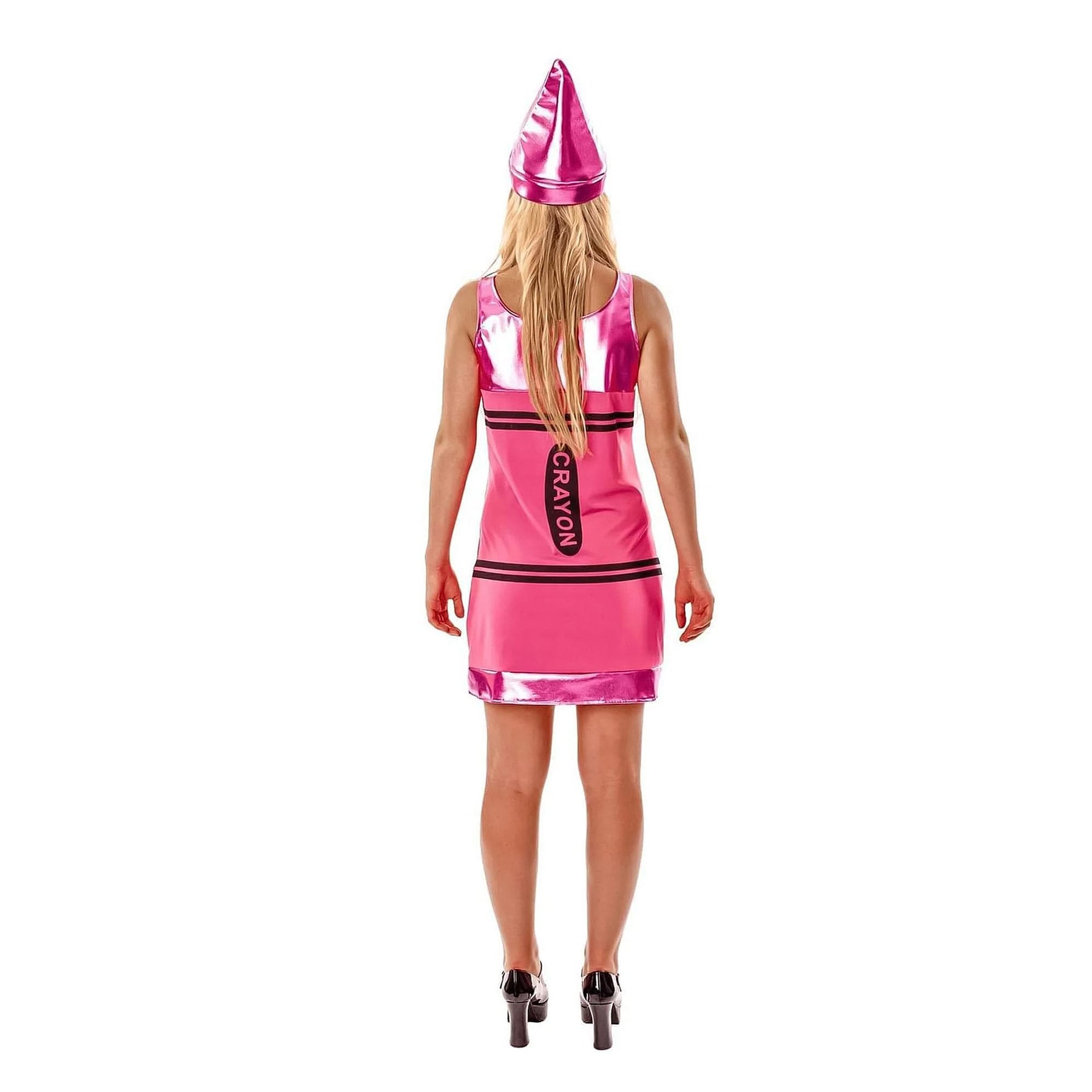 Women's Pink Crayon Costume Dress