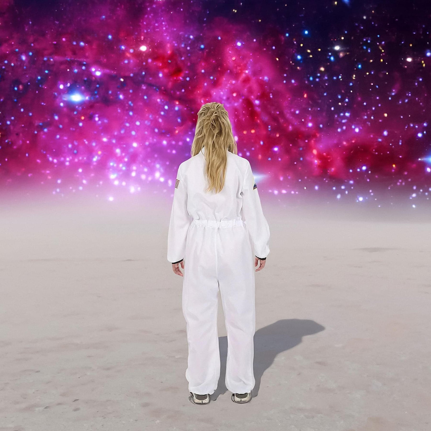 Women's White Astronaut Costume