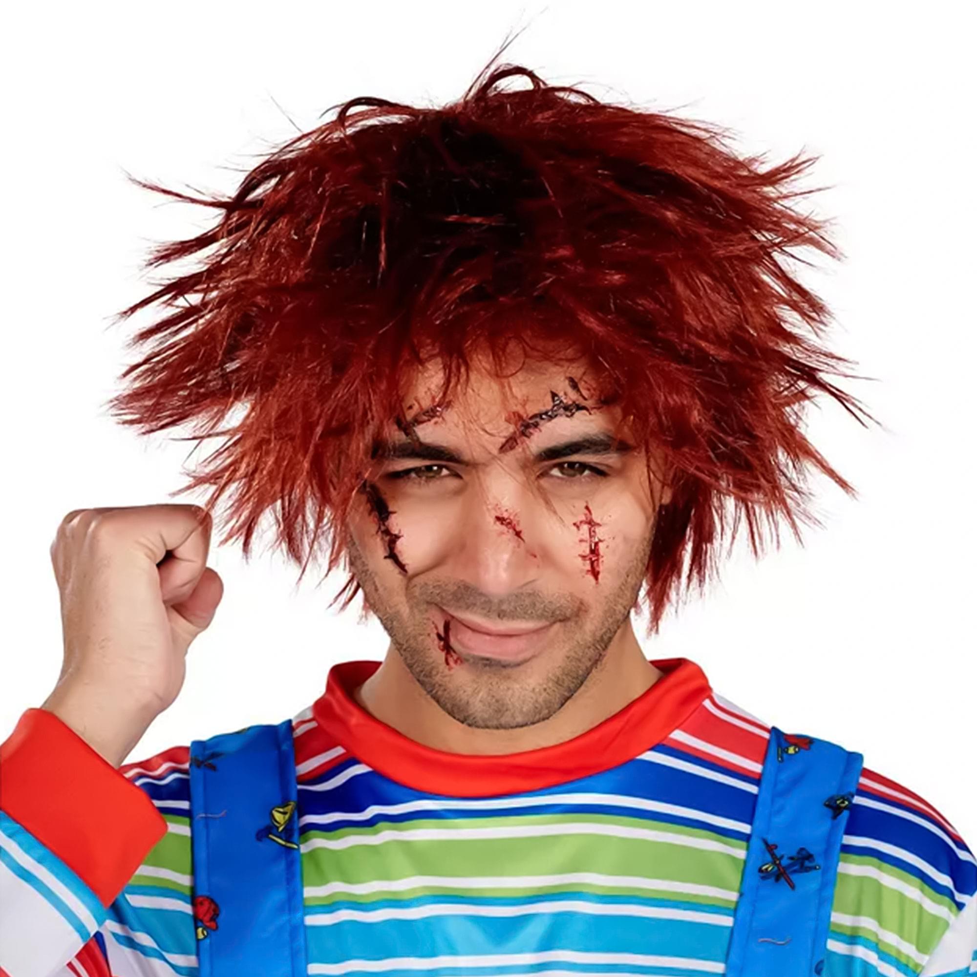 Evil Doll Adult Costume Wig One Size Free Shipping evil-doll-adult-costume-wig-one-size-free-shipping