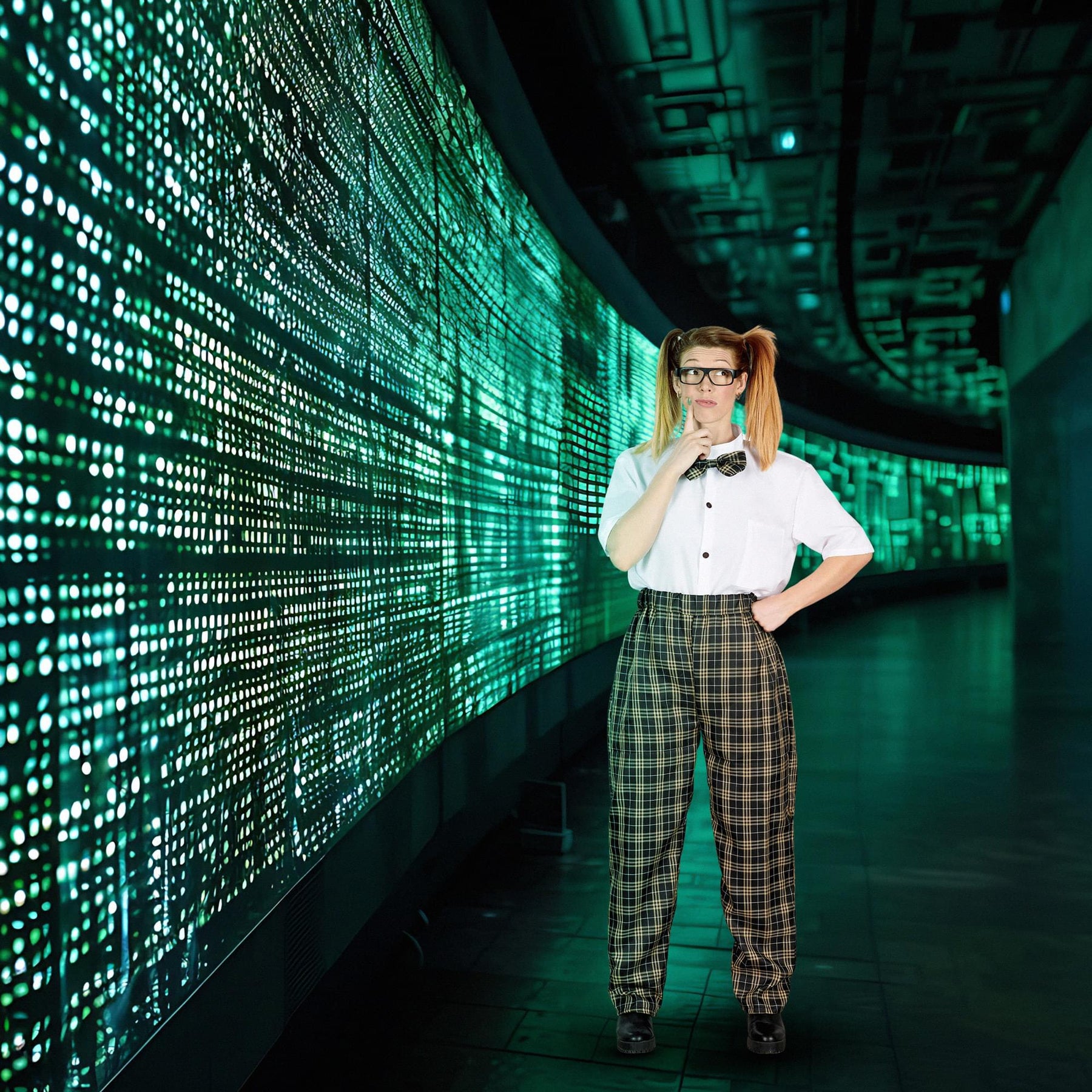 Adult Nerd Costume