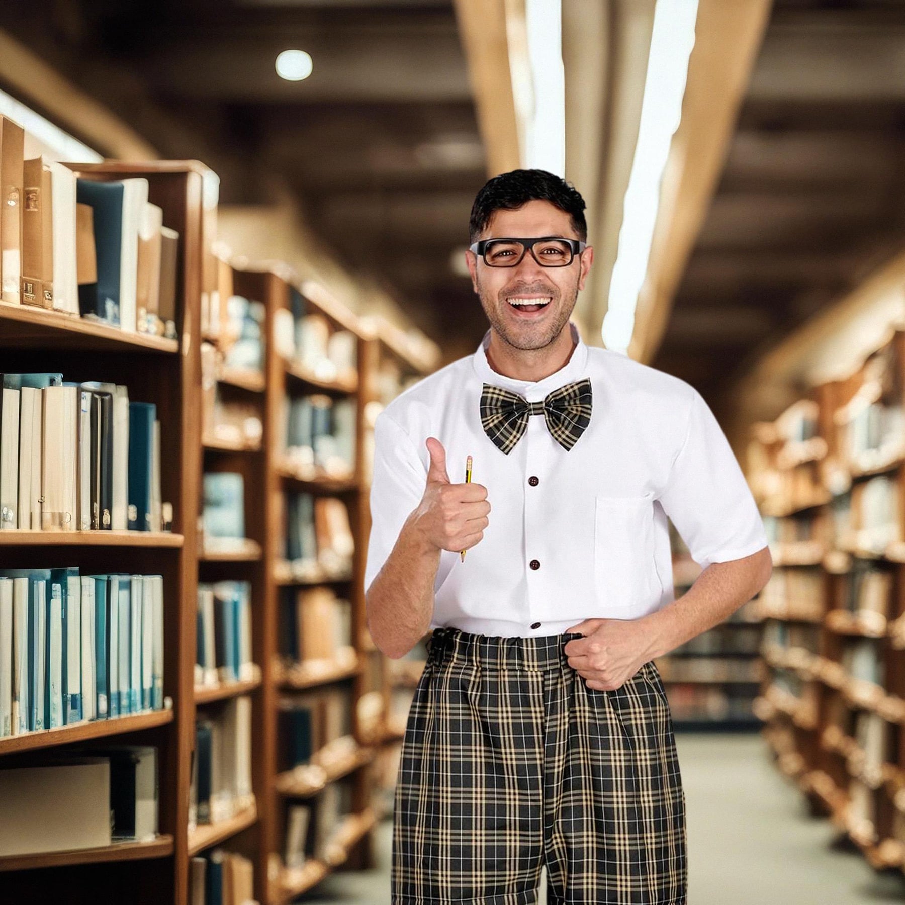 Adult Nerd Costume