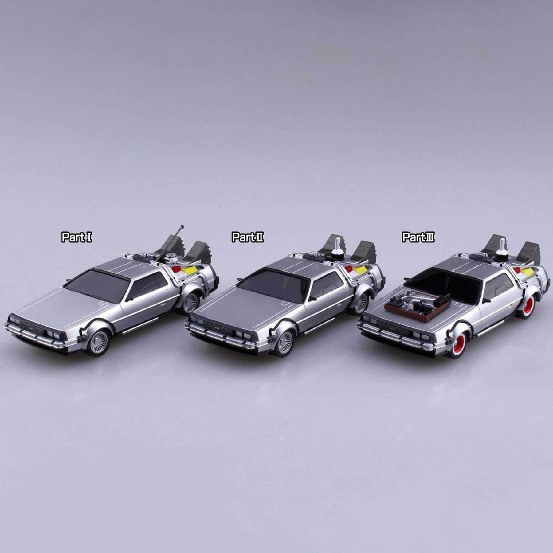 Back to the Future Pullback DeLorean 1/43 Scale Model Kit