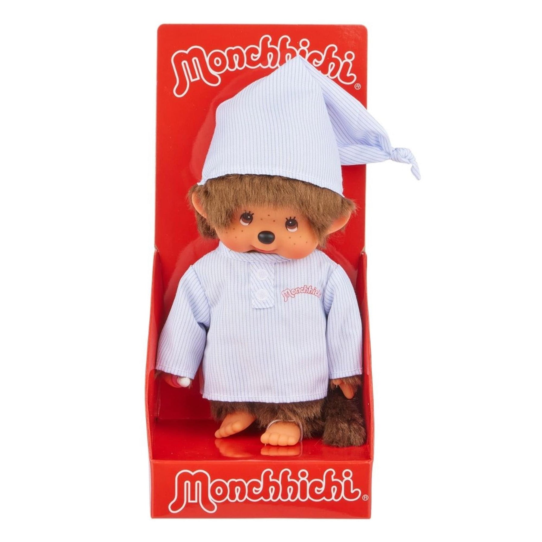 Monchhichi Pajama Boy 8 Inch Plush Doll