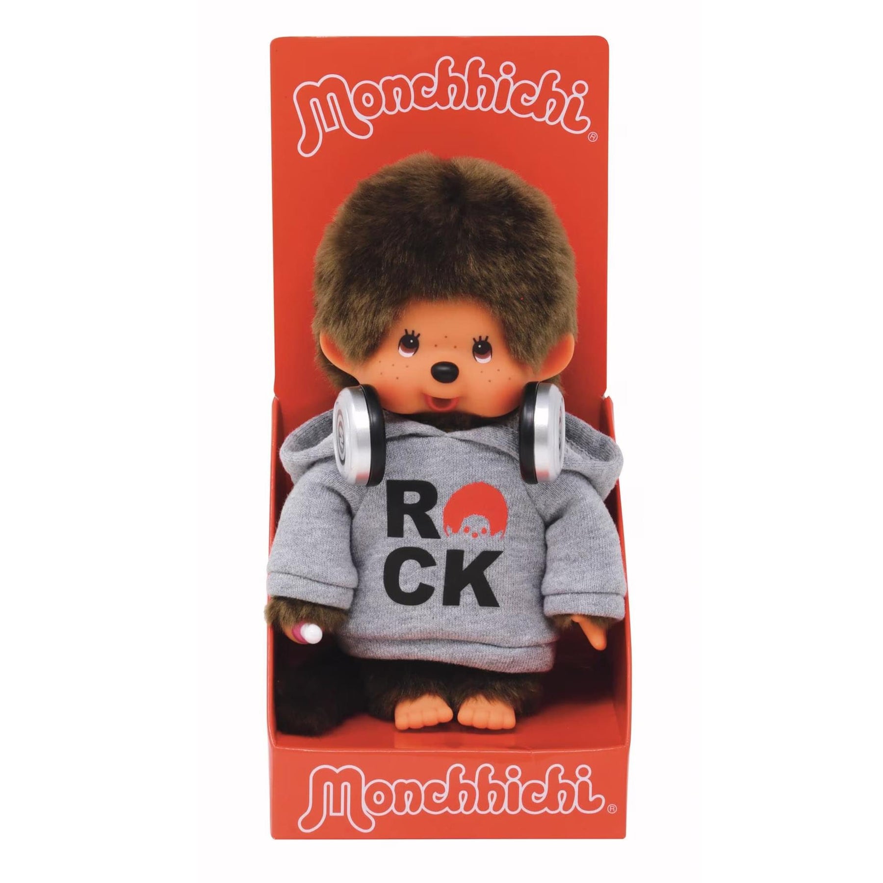 Monchhichi Pop Rockstar Boy 8 Inch Plush Doll