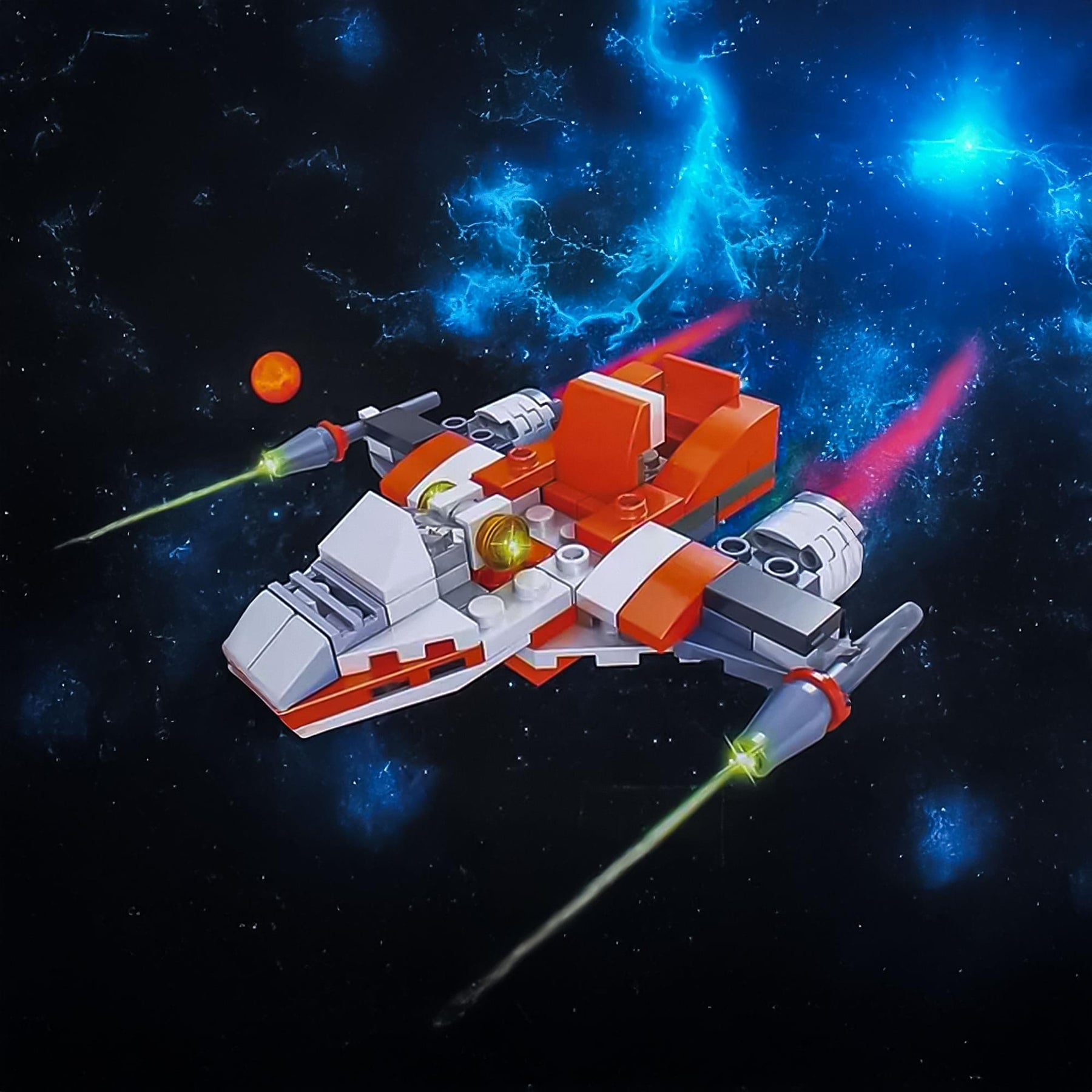 Blokko 3 in 1 Galaxy Fleet 108 Piece Building Kit