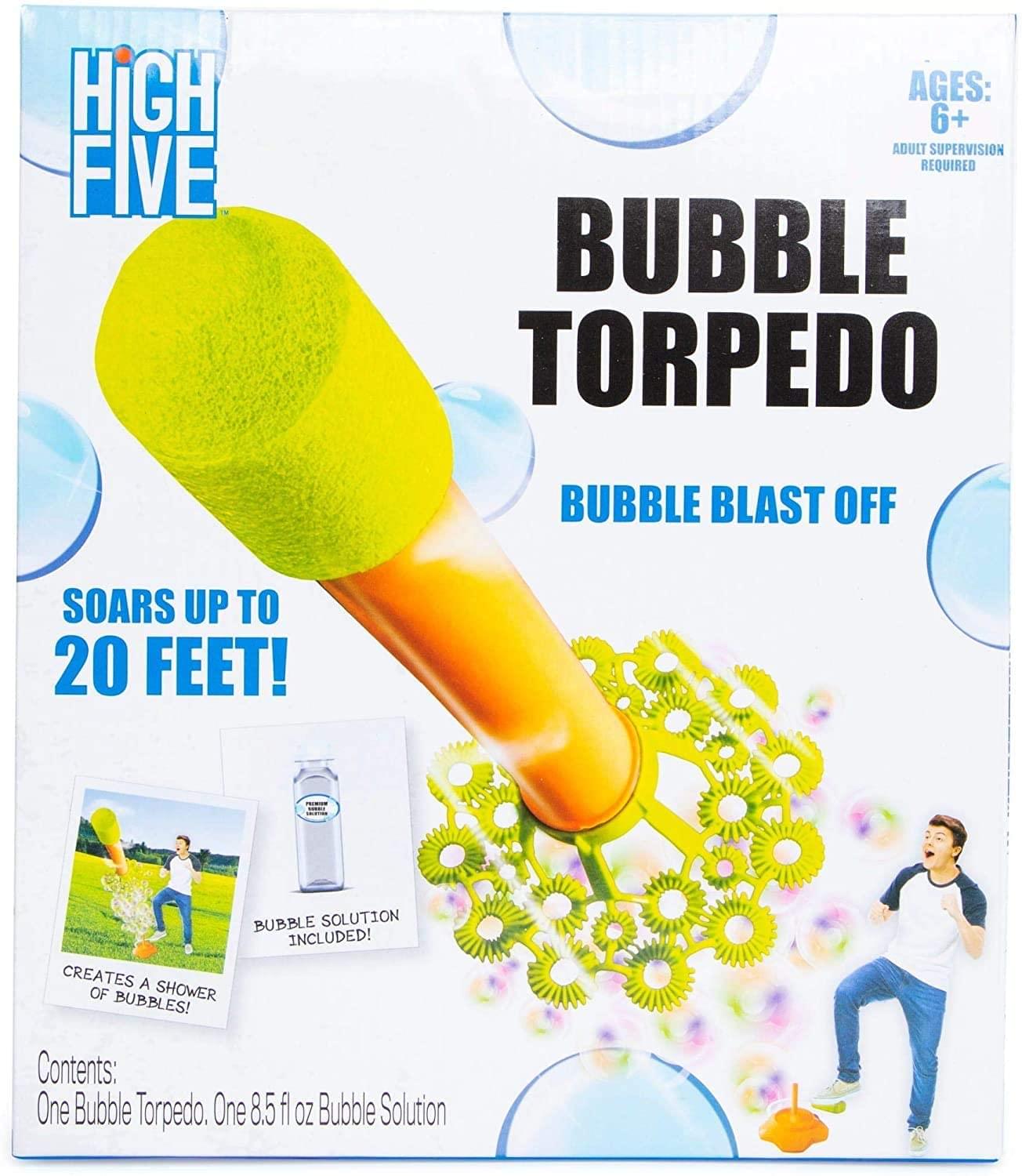 Bubble Torpedo Bubble Blast Off Outdoor Toy
